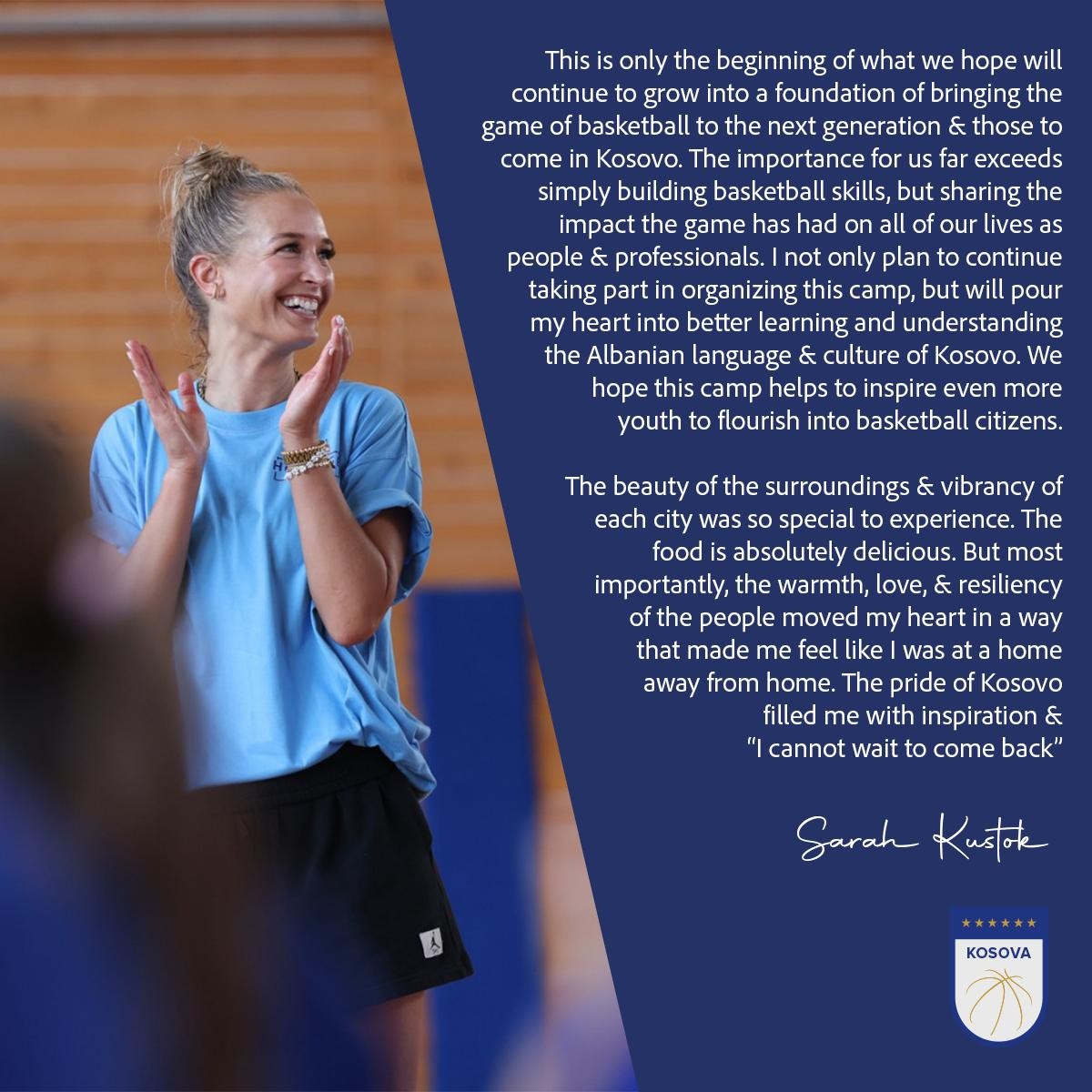 “Ishte një përvojë e jashtëzakonshme”